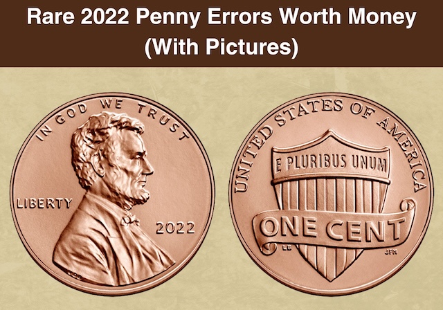 2022 Lincoln Shield penny obverse and reverse showing bright red copper luster